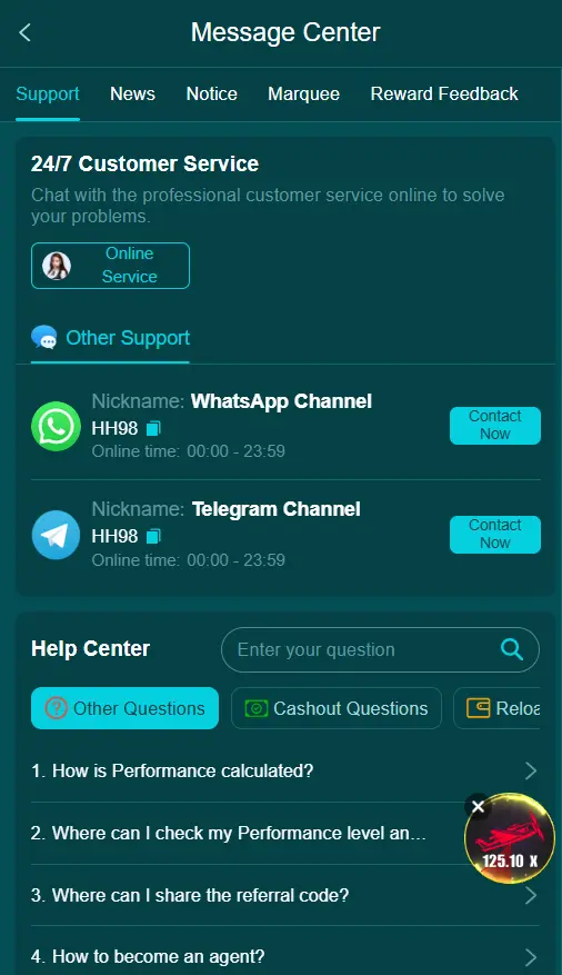 HH98 Deposite